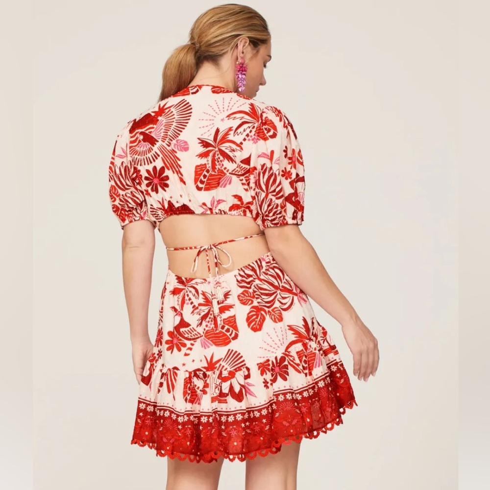 FARM Rio Rio Tiles Mini Dress - Picture 2 of 6